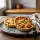 Tartelettes Savoyardes Fondantes au Reblochon et Lardons