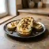 Tartines au Camembert rôti et miel