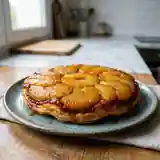 Tatin d'ananas caramélisé au beurre salé
