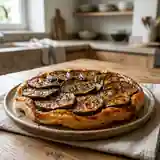 Tatin d'aubergines fondante et caramélisée