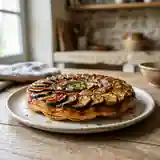 Tatin de courgettes au lard croustillant : recette gourmande et facile