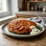 Tatin de pommes caramélisées fondantes : recette facile et gourmande