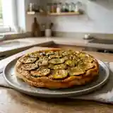 Tatin aux courgettes et thym