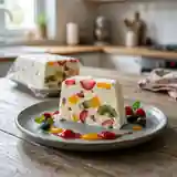 Terrine glacée aux trois fruits frais : dessert frais et gourmand