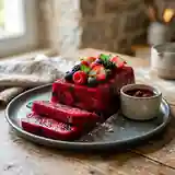 Terrine gourmande aux fruits rouges frais