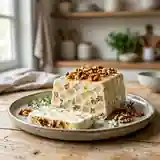 Terrine gourmande de Carrés Frais aux poires fondantes
