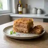 Terrine gourmande de pommes et foie gras en gelée de Sauternes