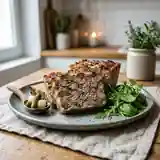 Terrine gourmande mixte au cognac et basilic frais