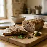 Terrine maison savoureuse à la marjolaine