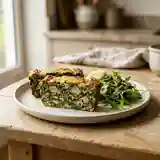 Terrine savoureuse d'épinards au thon et anchois