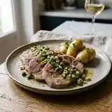 Tête de veau sauce ravigote traditionnelle : recette savoureuse et facile