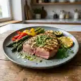 Thon grillé aux herbes et citron, recette facile et savoureuse