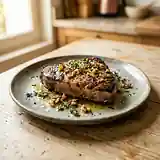 Thon rôti à l'ail et au thym : recette savoureuse et facile