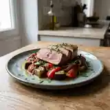 Thon charnu et ses légumes confits