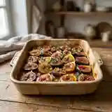 Tian de figues à l'huile d'olive et vin blanc : recette savoureuse et facile