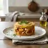 Timbale iodée aux fruits de mer et tomate