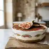 Tiramisu aux figues fraîches et mascarpone onctueux