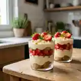 Tiramisu aux fraises et citron : dessert frais et gourmand