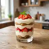Tiramisu aux fraises gourmand et facile