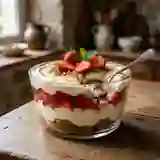 Tiramisu Fraise et Rhum