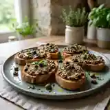 Toasts gourmands à la tapenade de thon maison