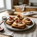 Toasts gourmands au foie gras et pain d'épices