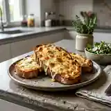 Toasts gourmands au fromage Chimay fondant