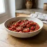 Tomates cerises confites au thym frais