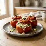 Tomates farcies au carré frais : recette gourmande et facile