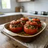 Tomates farcies au pâté de foie : recette gourmande et facile