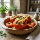 Tomates Farcies d'Été : Recette Facile et Savoureuse