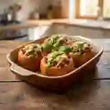Tomates farcies au basilic frais