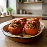 Tomates Farcies Gourmandes aux Restes de Pot-au-Feu
