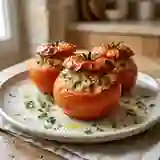 Tomates Farcies Thon et Riz Fondantes