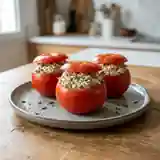 Tomates Fondantes Farcies à la Crème de Thon