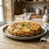 Tortilla espagnole facile et savoureuse pour une personne