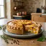 Tourte à la courge fondante et épicée