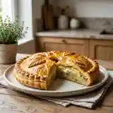 Tourte au Chèvre et Pommes de Terre Fondantes