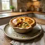 Tourte au Poulet et Curry : Recette Savoureuse et Facile