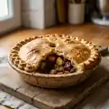 Tourte Automnale Pruneaux et Pommes Fondantes