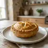 Tourte gourmande à la crème de noix de coco vanillée