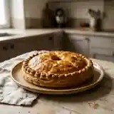 Tourte gourmande au jambon et fromage fondant