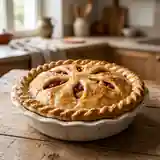 Tourte gourmande aux airelles et pommes fondantes