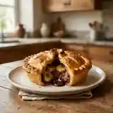 Tourte gourmande banane chocolat fondant