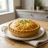 Tourte printanière aux légumes frais et herbes