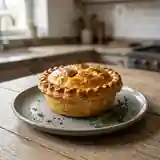 Tourte savoureuse à la viande et aux champignons