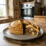 Tourte savoureuse au mouton et pommes de terre fondantes