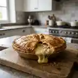 Tourte savoureuse au reblochon fondant