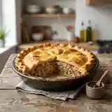 Tourtière traditionnelle de la Nouvelle-France : recette authentique et savoureuse