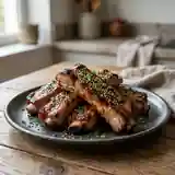 Travers de porc grillé au miel et sauce soja : recette sucrée-salée irrésistible